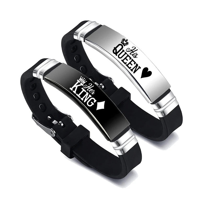 Stainless Steel Couple Bracelet