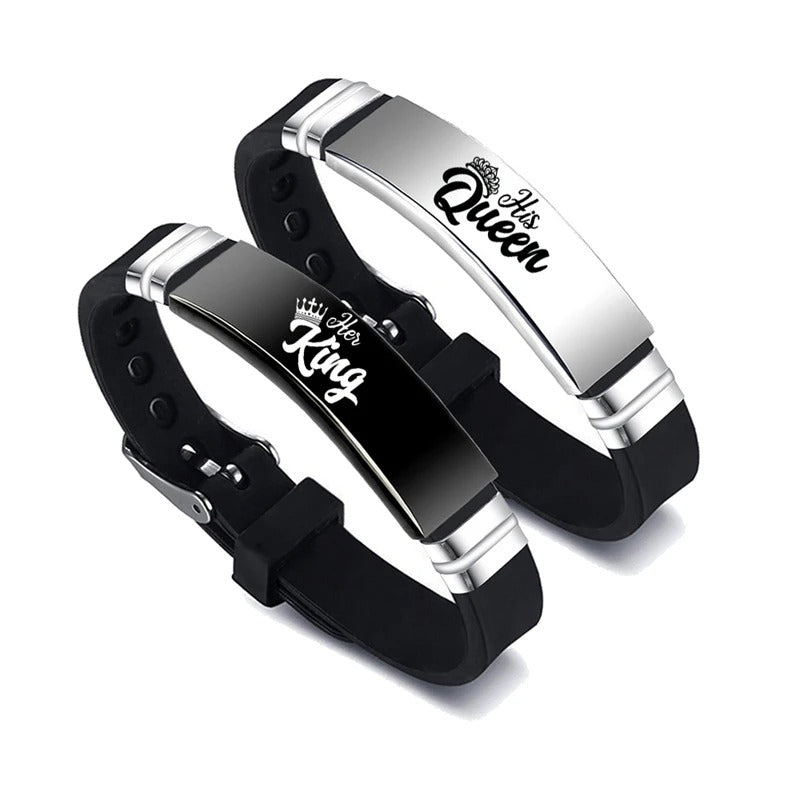 Stainless Steel Couple Bracelet