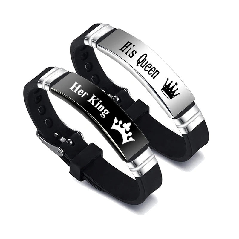 Stainless Steel Couple Bracelet