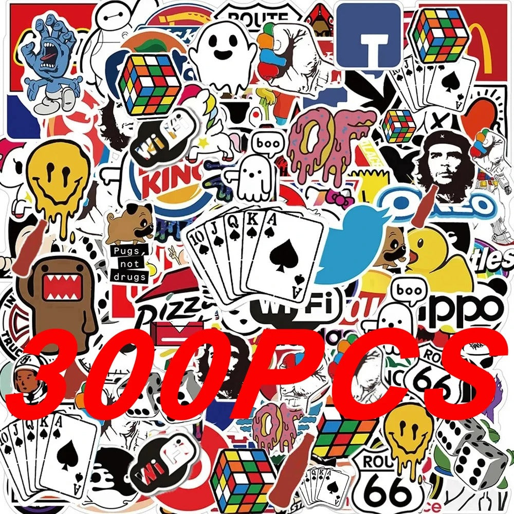 Random Logo Stickers