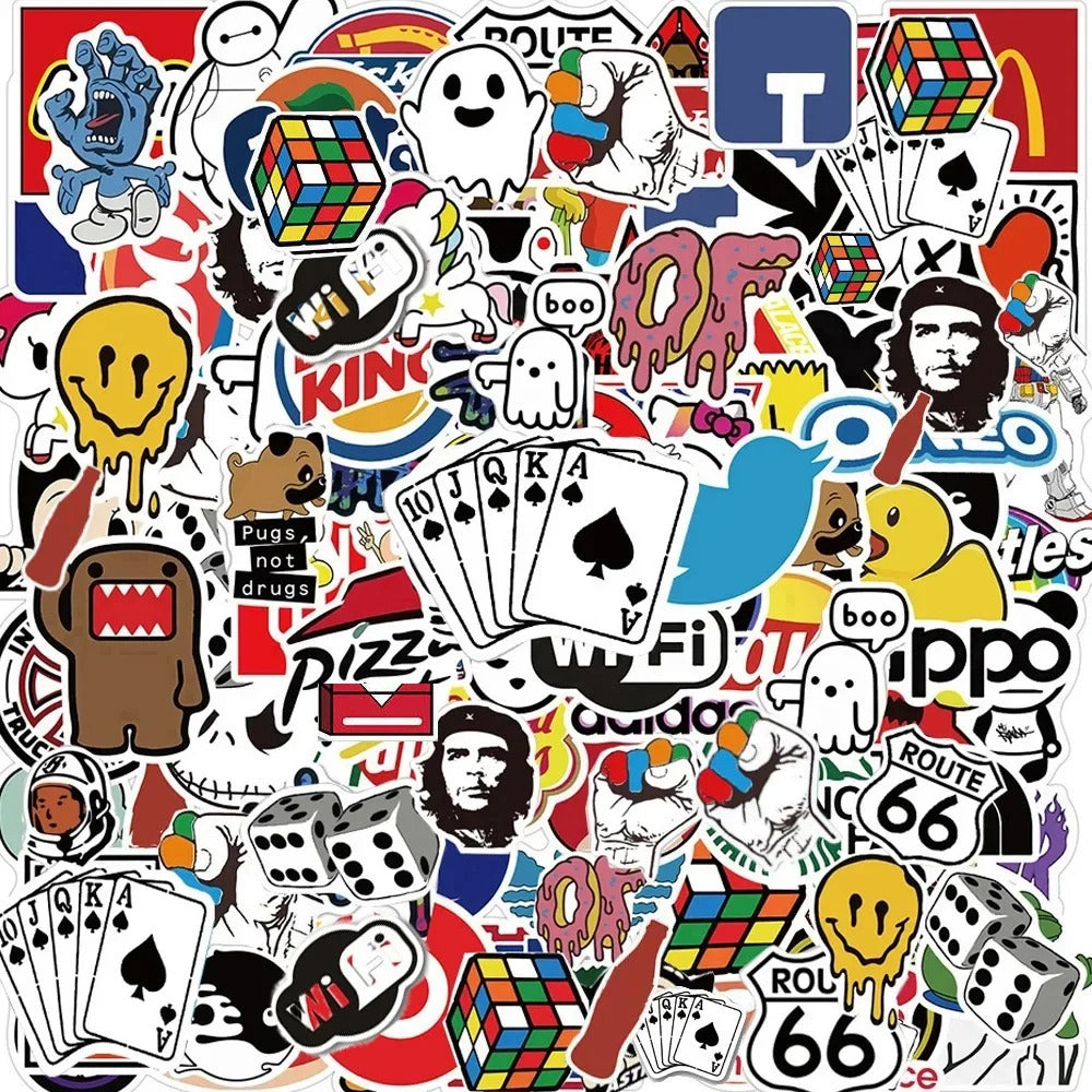 Random Logo Stickers