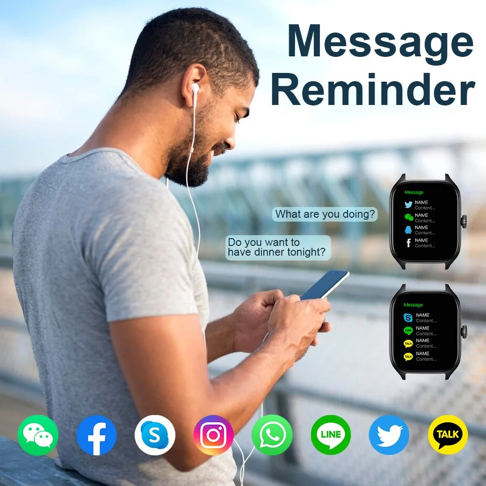 LAXASFIT Smartwatch Dial H9