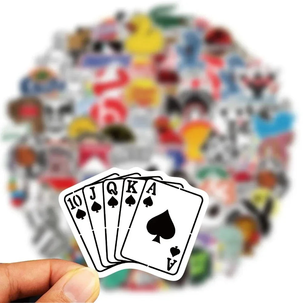Random Logo Stickers
