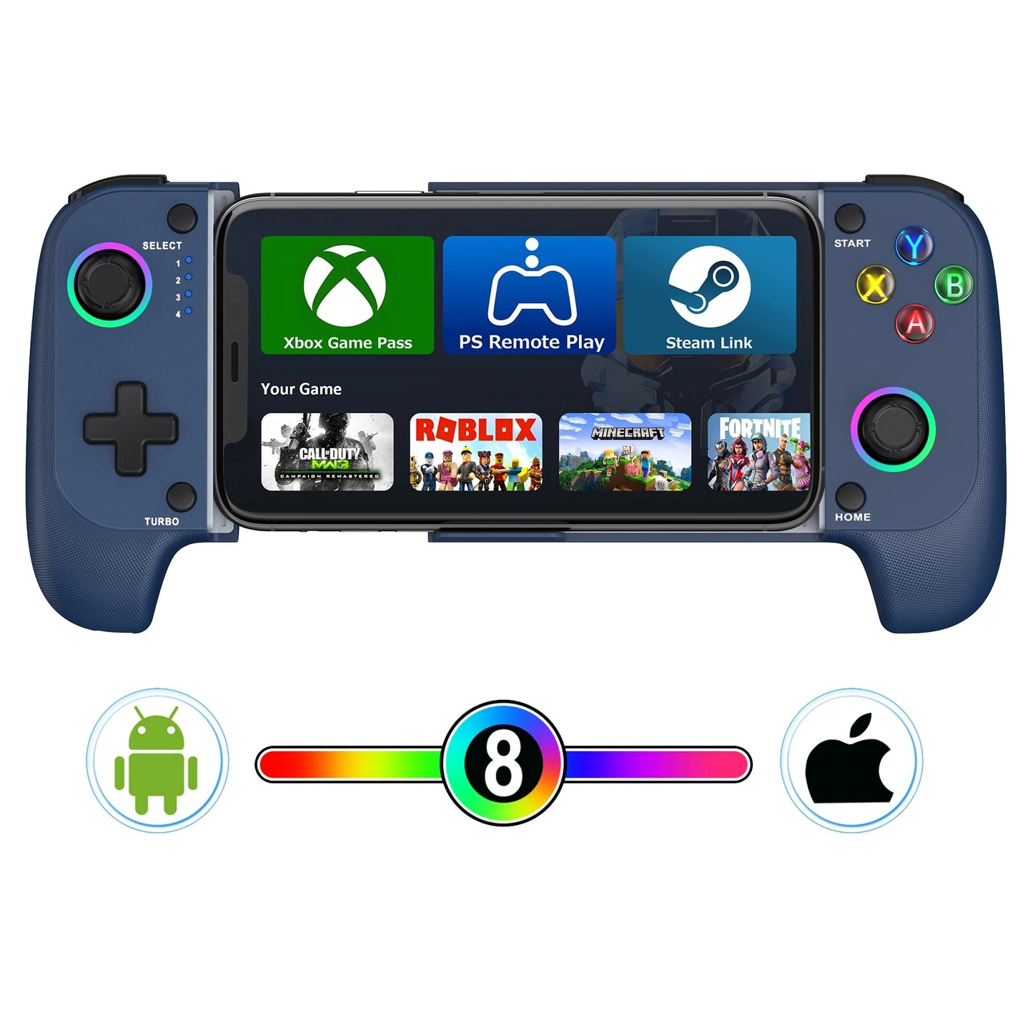 DINOFIRE Cell Phone Gamepad Joystick