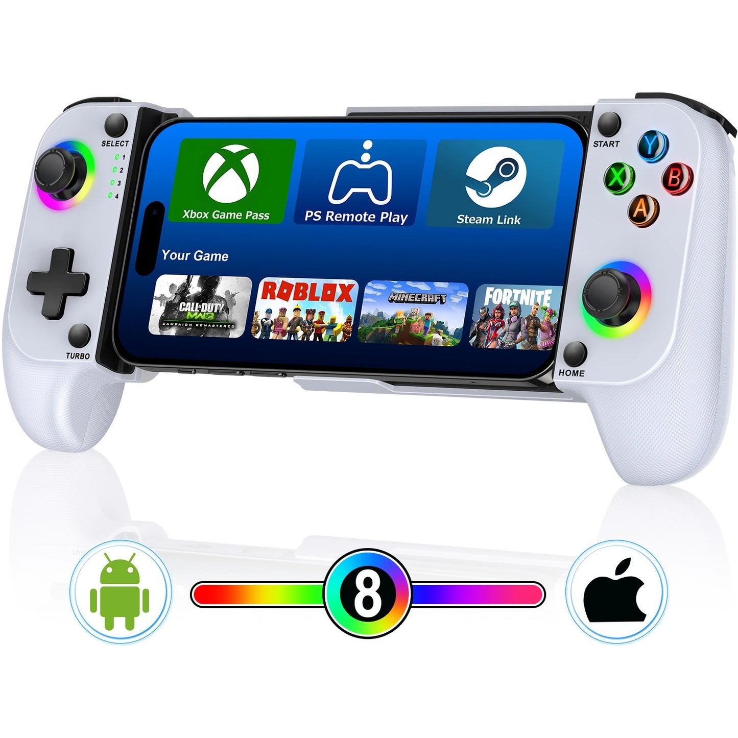 DINOFIRE Cell Phone Gamepad Joystick
