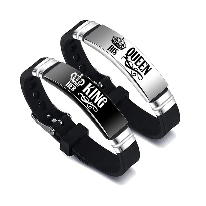 Stainless Steel Couple Bracelet