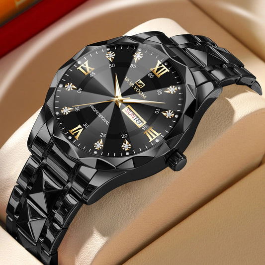 Men Diamond Luxury Watch