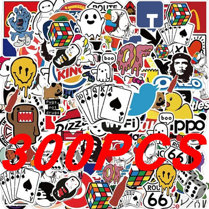 Random Logo Stickers