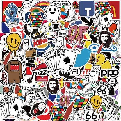 Random Logo Stickers