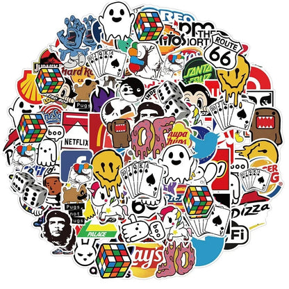 Random Logo Stickers